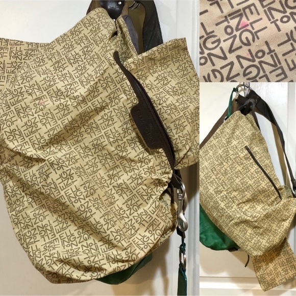 Ellington Colorblock Hobo Bag - Tan/Green - Picture 5 of 8